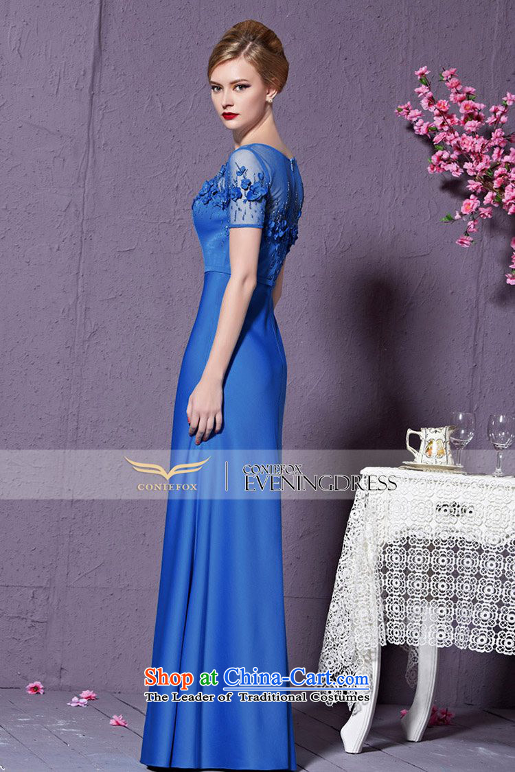 Creative New high-2015 FOX side custom dress blue dress under the auspices of the annual dress skirt banquet dress long marriage bows services custom) is not supported 82209 return pictures, prices, brand platters! The elections are supplied in the national character of distribution, so action, buy now enjoy more preferential! As soon as possible.