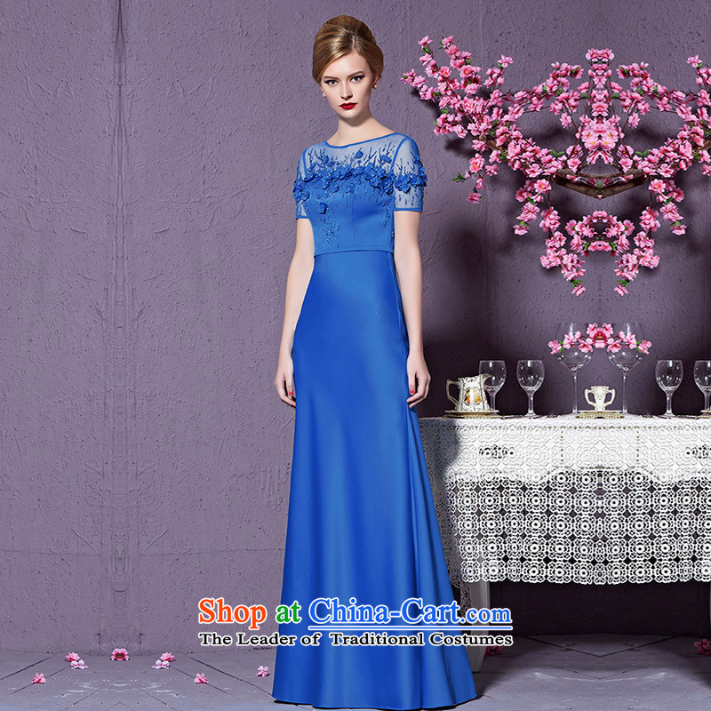 Creative New high-2015 Fox side custom dress blue dress under the auspices of the annual dress skirt banquet dress long marriage bows services custom) is not supported 82209 return, creative Fox (coniefox) , , , shopping on the Internet