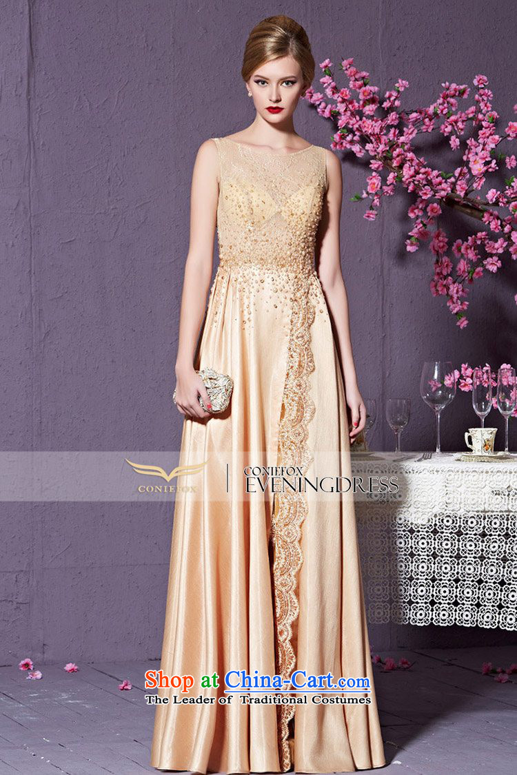 Creative Fox evening dresses 2015 new high-end custom dress bows dress annual chairmanship of female high long dresses waist dress exhibition dress 82216) does not support custom return pictures, prices, brand platters! The elections are supplied in the national character of distribution, so action, buy now enjoy more preferential! As soon as possible.