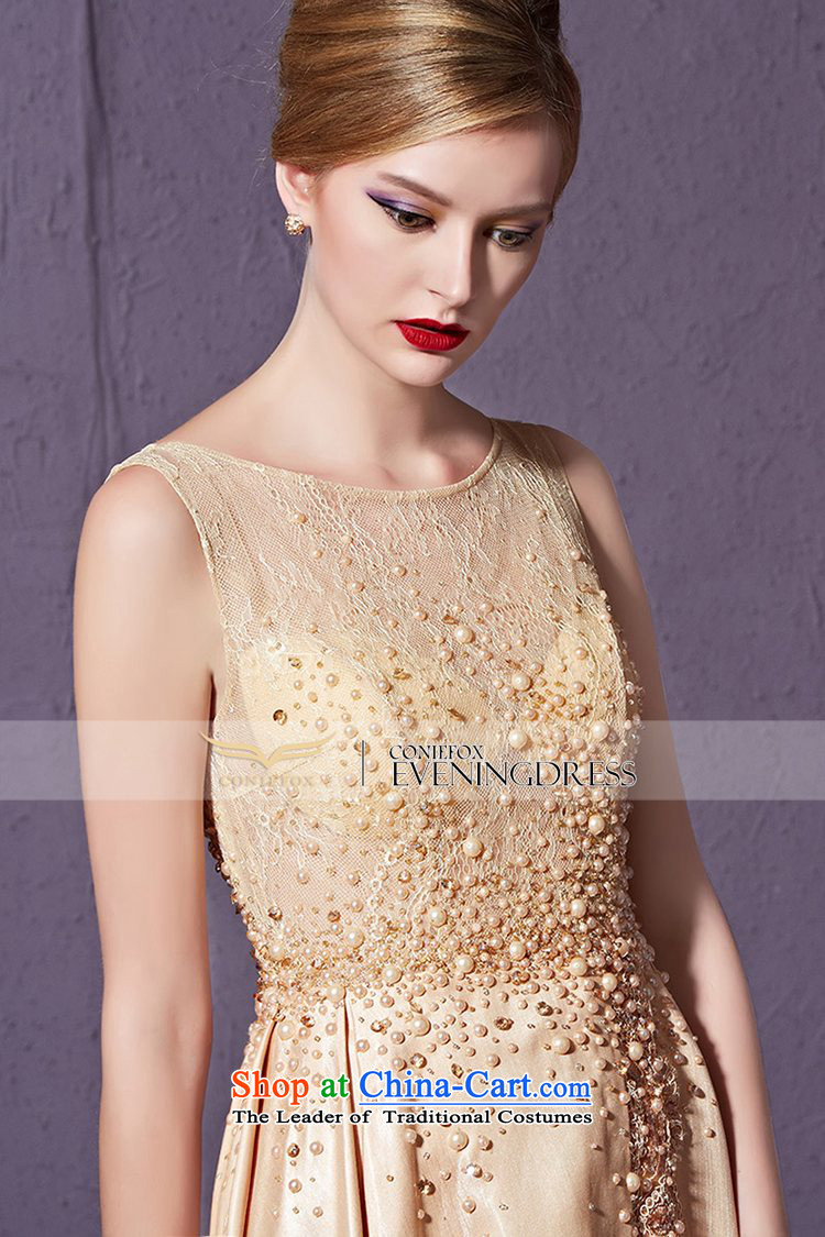 Creative Fox evening dresses 2015 new high-end custom dress bows dress annual chairmanship of female high long dresses waist dress exhibition dress 82216) does not support custom return pictures, prices, brand platters! The elections are supplied in the national character of distribution, so action, buy now enjoy more preferential! As soon as possible.