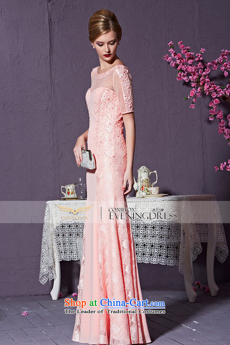 Creative New 2015 Fox evening dresses high-end custom dress pink dress up high-lumbar evening dress bridesmaid dress bride wedding dress 82212) does not support custom return pictures, prices, brand platters! The elections are supplied in the national character of distribution, so action, buy now enjoy more preferential! As soon as possible.