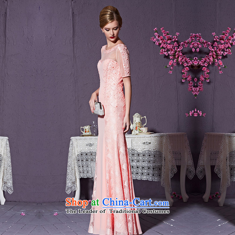 Creative New 2015 Fox evening dresses high-end custom dress pink dress up high-lumbar evening dress bridesmaid dress bride wedding dress 82212) does not support custom return, creative Fox (coniefox) , , , shopping on the Internet