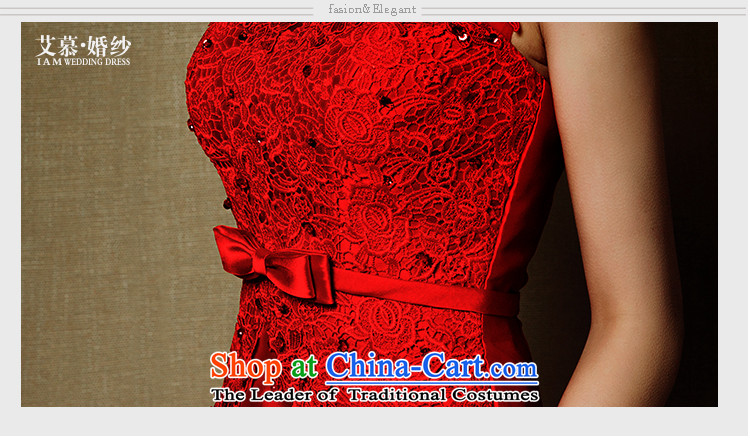 The wedding dresses HIV NEW 2015 embroidered red surplus incense red collar bows services crowsfoot drop off services dress red L picture, prices, brand platters! The elections are supplied in the national character of distribution, so action, buy now enjoy more preferential! As soon as possible.
