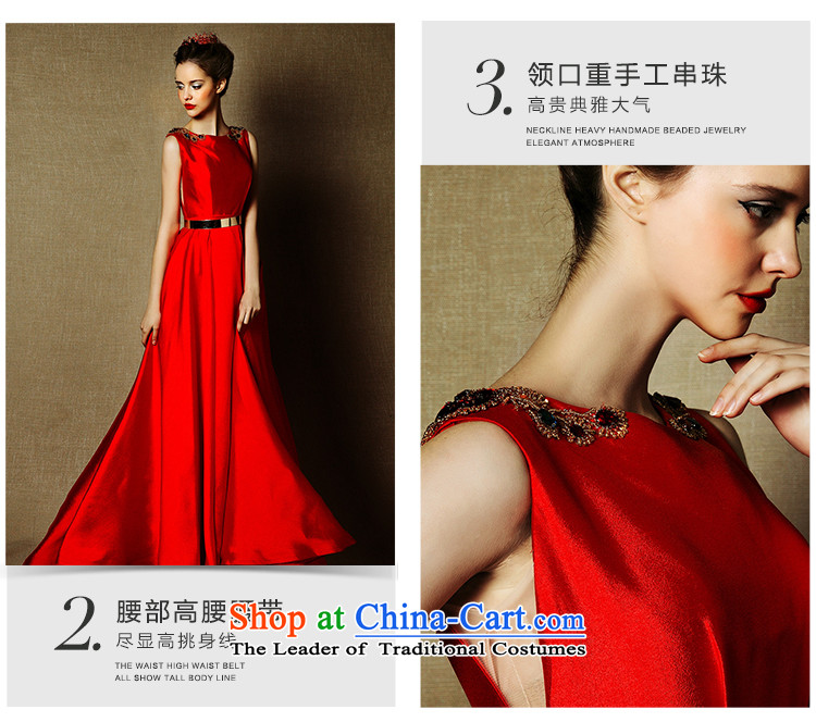 The wedding dresses HIV 2015 new hung over the shoulders, red tail drop off service dress uniform bows red L picture, prices, brand platters! The elections are supplied in the national character of distribution, so action, buy now enjoy more preferential! As soon as possible.