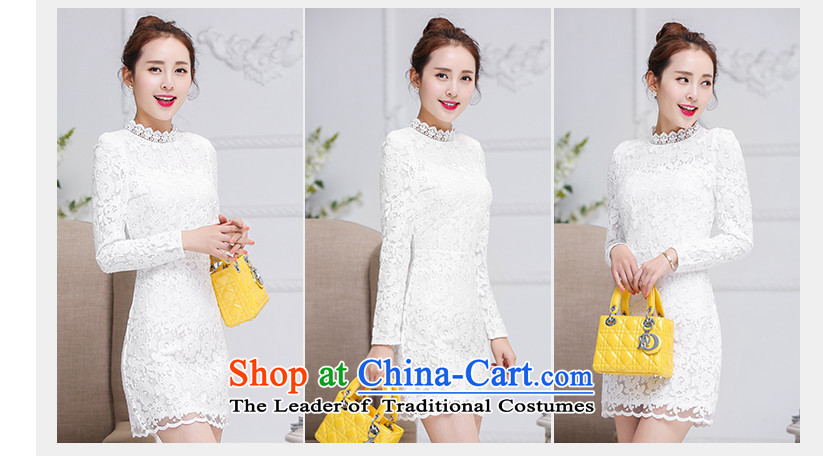 The 2015 autumn Jadeite Jade about replacing a new women's HANGZHOU CHAISHI IMP skirt wear shirts temperament of the Sau San children daily dress banquet skirt children 9619 White M picture, prices, brand platters! The elections are supplied in the national character of distribution, so action, buy now enjoy more preferential! As soon as possible.
