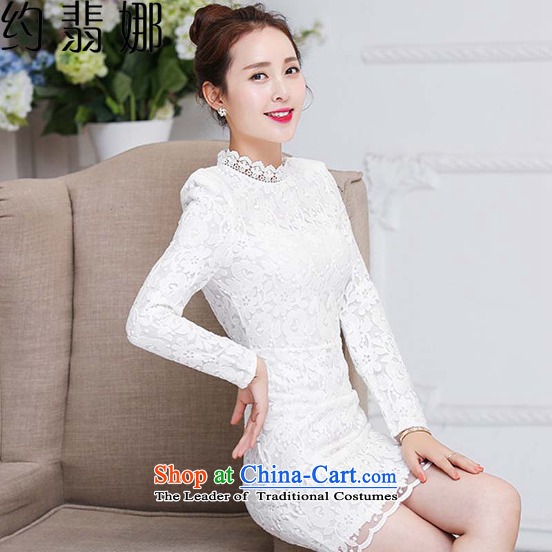 The 2015 autumn Jadeite Jade about replacing a new women's HANGZHOU CHAISHI IMP skirt wear shirts temperament of the Sau San children daily dress banquet skirt children 9619 White M, about the Cerretani Firenze shopping on the Internet has been pressed.