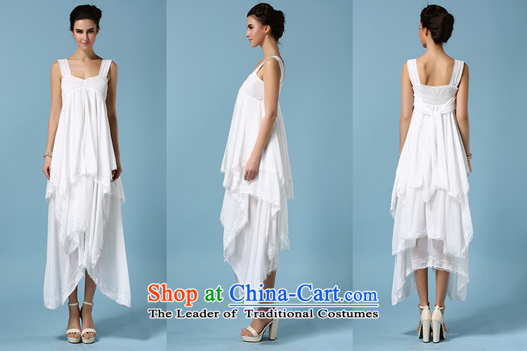 Rui, 2015 Spring/Summer luxury split level long skirt wiping the chest under the rules do not dress petticoats lace large apron skirt resort White XL Photo, prices, brand platters! The elections are supplied in the national character of distribution, so action, buy now enjoy more preferential! As soon as possible.