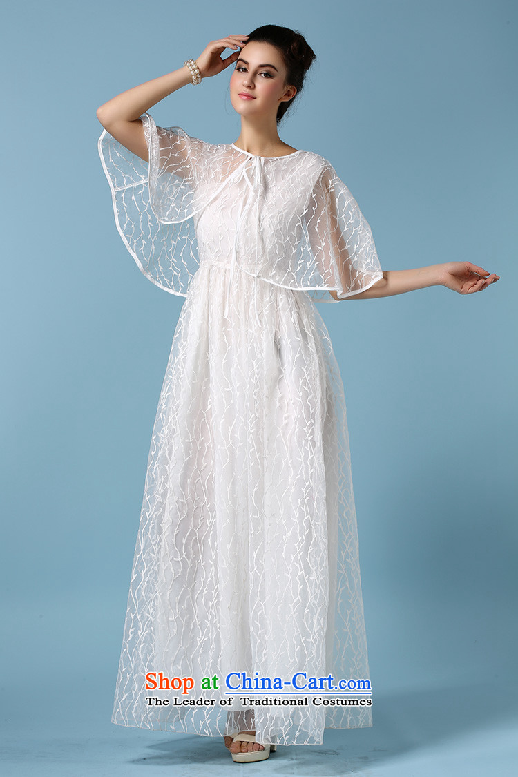 Rui, 2015 new products to pure white European root wedding dresses dresses for the full three-dimensional shawl embroidered willow leaves people crowsfoot dresses a three wearing white S Yi Picture, prices, brand platters! The elections are supplied in the national character of distribution, so action, buy now enjoy more preferential! As soon as possible.