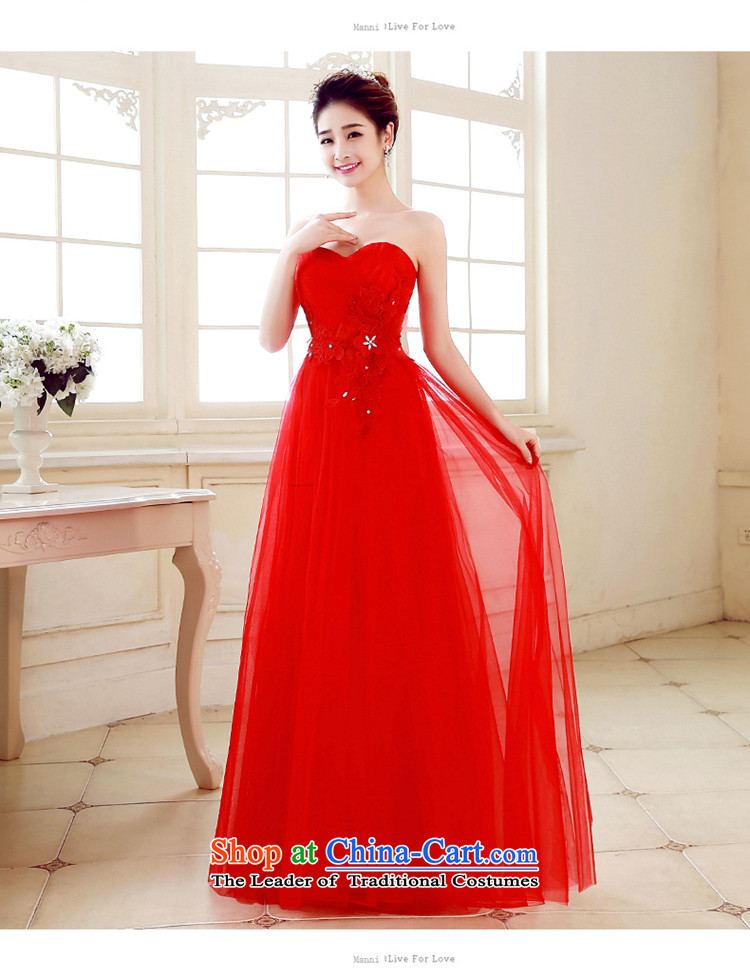The Syrian Arab Republic of autumn and winter time new stylish anointed chest Sau San marriages bows Services Red Dress long evening dinner reception dress bride red XL Photo, prices, brand platters! The elections are supplied in the national character of distribution, so action, buy now enjoy more preferential! As soon as possible.