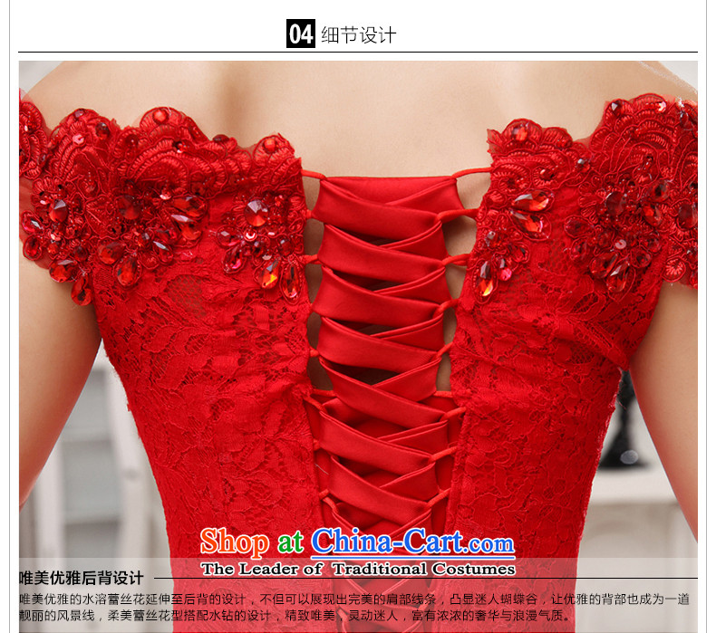The HIV new bride dresses 2015 package and video thin sexy crowsfoot slotted shoulder straps lace flowers bows L0049 Service  Code (S waistline red 1.9 ft ), Picture, prices, brand platters! The elections are supplied in the national character of distribution, so action, buy now enjoy more preferential! As soon as possible.
