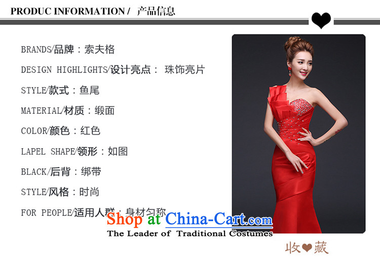 Beverly Ting bride wedding dress spring red bows service long bridesmaid service, Sau San video thin shoulder evening dresses RED M picture, prices, brand platters! The elections are supplied in the national character of distribution, so action, buy now enjoy more preferential! As soon as possible.