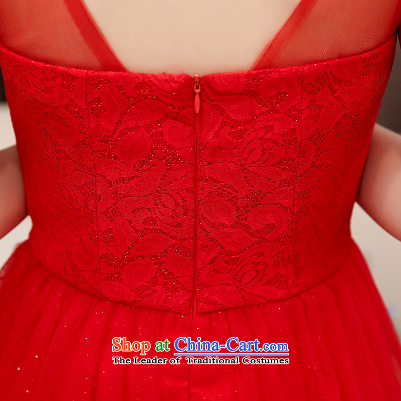 The spring and autumn dreams new red dress marriage bows Service Bridal bridesmaid betrothal festival two kits red dress children red XXL, Bahia Dream , , , shopping on the Internet
