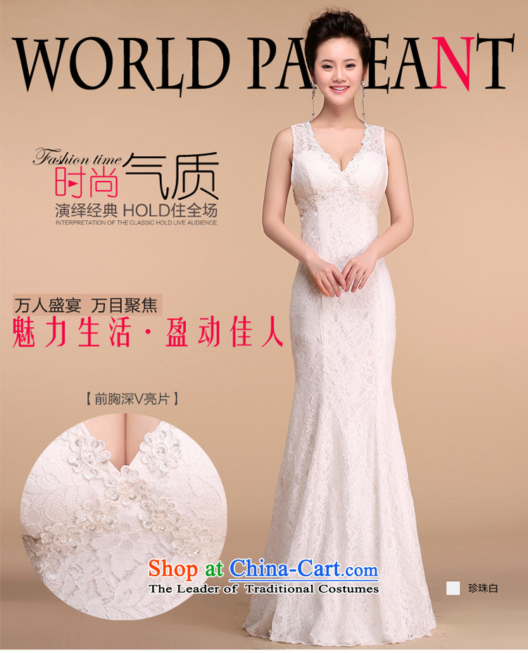 Martin Taylor lace V-Neck crowsfoot long wedding dress 2015 new minimalist bride toasting champagne Sau San Services annual dinner dress white L picture, prices, brand platters! The elections are supplied in the national character of distribution, so action, buy now enjoy more preferential! As soon as possible.