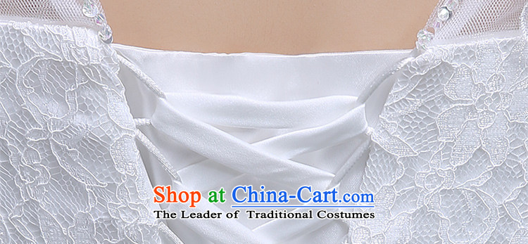 The dumping of the wedding dress in spring and summer wedding dresses new bride 2015 shoulders short of straps short skirts are Sau San Wedding White XL Photo, prices, brand platters! The elections are supplied in the national character of distribution, so action, buy now enjoy more preferential! As soon as possible.