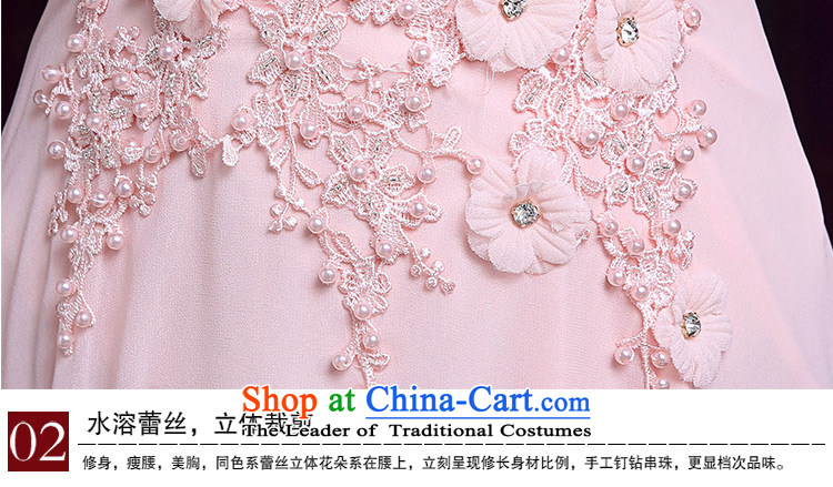 The dumping of the wedding dress wedding dresses new 2015 sexy anointed chest bride services fell onto the ground of bows married women dress meat pink XXL picture, prices, brand platters! The elections are supplied in the national character of distribution, so action, buy now enjoy more preferential! As soon as possible.