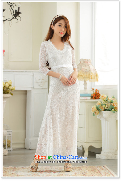 Hiv has been qi big high-end lace sexy V-neck in long-sleeved larger dress dresses 9731A-1 black XXL picture, prices, brand platters! The elections are supplied in the national character of distribution, so action, buy now enjoy more preferential! As soon as possible.