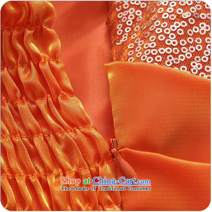 Hiv has been Qi Western upscale bare shoulders evening dress Sau San chairpersons on-chip performance female larger gown 9717A-1 orange are code F picture, prices, brand platters! The elections are supplied in the national character of distribution, so action, buy now enjoy more preferential! As soon as possible.