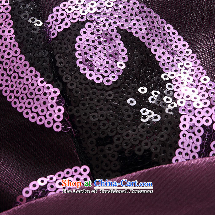 Hiv has been qi dinner a western foreign trade dress straps and sexy V-Neck, Chest Package Foutune of small dress dresses 9803A-1 PURPLE XXXL picture, prices, brand platters! The elections are supplied in the national character of distribution, so action, buy now enjoy more preferential! As soon as possible.