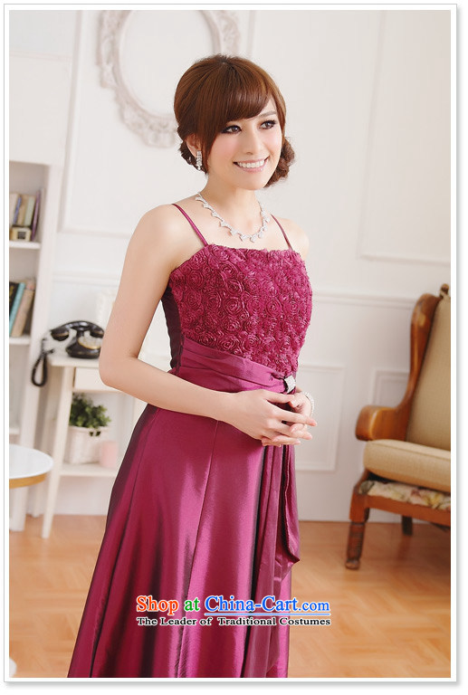 Hiv has been qi temperament rose Sau San video thin drill clip gown dresses 9700A-1 AUBERGINE XXXL picture, prices, brand platters! The elections are supplied in the national character of distribution, so action, buy now enjoy more preferential! As soon as possible.