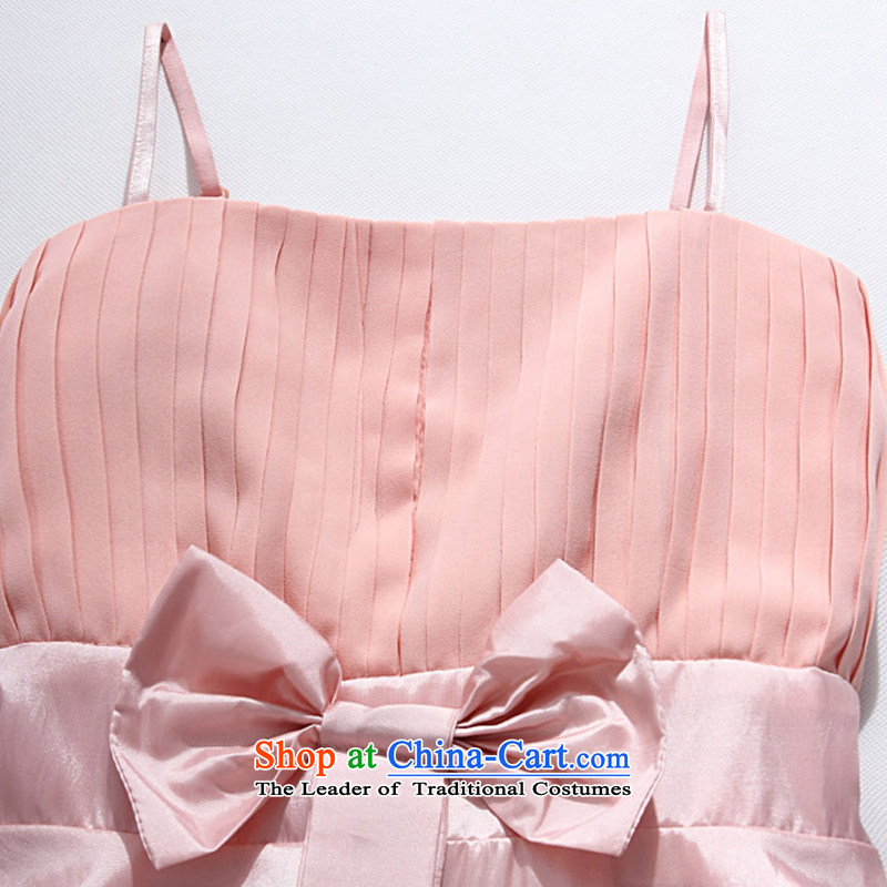Hiv has been qi irrepressible Princess Soo-pressure folds Foutune of lanterns skirt straps dress dresses 9116A-1 pink XXXL, HIV has been qi (aiyaqi) , , , shopping on the Internet