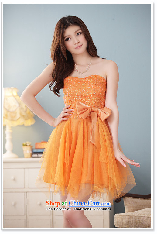 Hiv has been obsessed with Barbie characteristics of qi ironing flowers without under the rule of the chest dress dresses 9102A-1 ORANGE XL Photo, prices, brand platters! The elections are supplied in the national character of distribution, so action, buy now enjoy more preferential! As soon as possible.