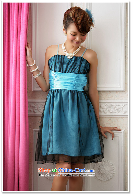 Hiv has been Qi Sweet Dreams mini ceramic double gauze strap dress dresses 3405-1 blue XXL picture, prices, brand platters! The elections are supplied in the national character of distribution, so action, buy now enjoy more preferential! As soon as possible.