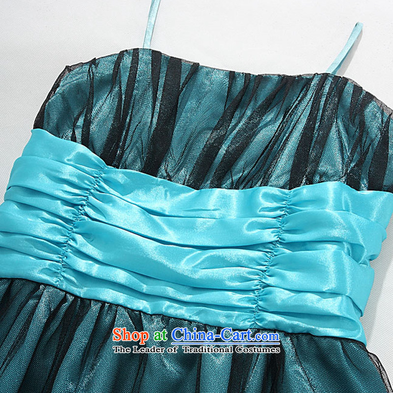 Hiv has been Qi Sweet Dreams mini ceramic double gauze strap dress dresses 3405-1  XXL, blue (aiyaqi HIV has been qi) , , , shopping on the Internet