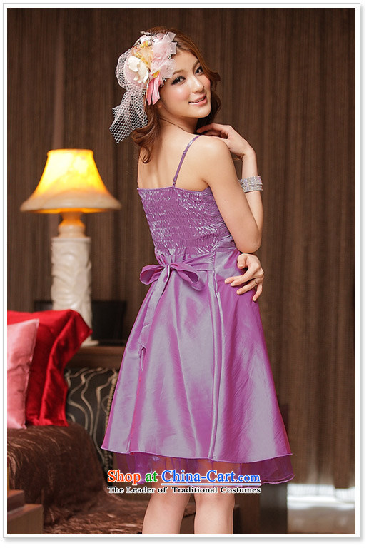 Hiv has been obsessed with winning pinch qi manually take dress dresses 8341-1 purple XXL picture, prices, brand platters! The elections are supplied in the national character of distribution, so action, buy now enjoy more preferential! As soon as possible.