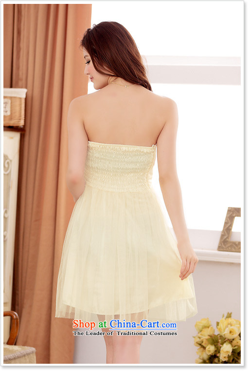 Hiv has been qi spring and summer sweet love spend wiping the chest web wedding dresses dresses 3116-1 champagne color pictures, prices, XXXL brand platters! The elections are supplied in the national character of distribution, so action, buy now enjoy more preferential! As soon as possible.