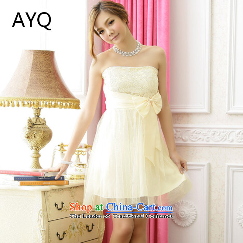 Hiv has been qi spring and summer sweet love spend wiping the chest web wedding dresses dresses 3116-1  XXXL, champagne color has been qi (aiyaqi hiv) , , , shopping on the Internet