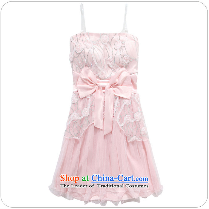 Hiv has been qi spring and summer quality net bow tie video thin flower dress dresses 3118-1 pink XL Photo, prices, brand platters! The elections are supplied in the national character of distribution, so action, buy now enjoy more preferential! As soon as possible.