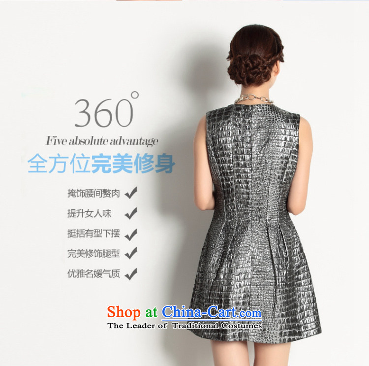 The new spring 2015 Connie stereo light silk dresses temperament catering small sleeveless dresses XL/170 evergreens pictures, charm price, brand platters! The elections are supplied in the national character of distribution, so action, buy now enjoy more preferential! As soon as possible.