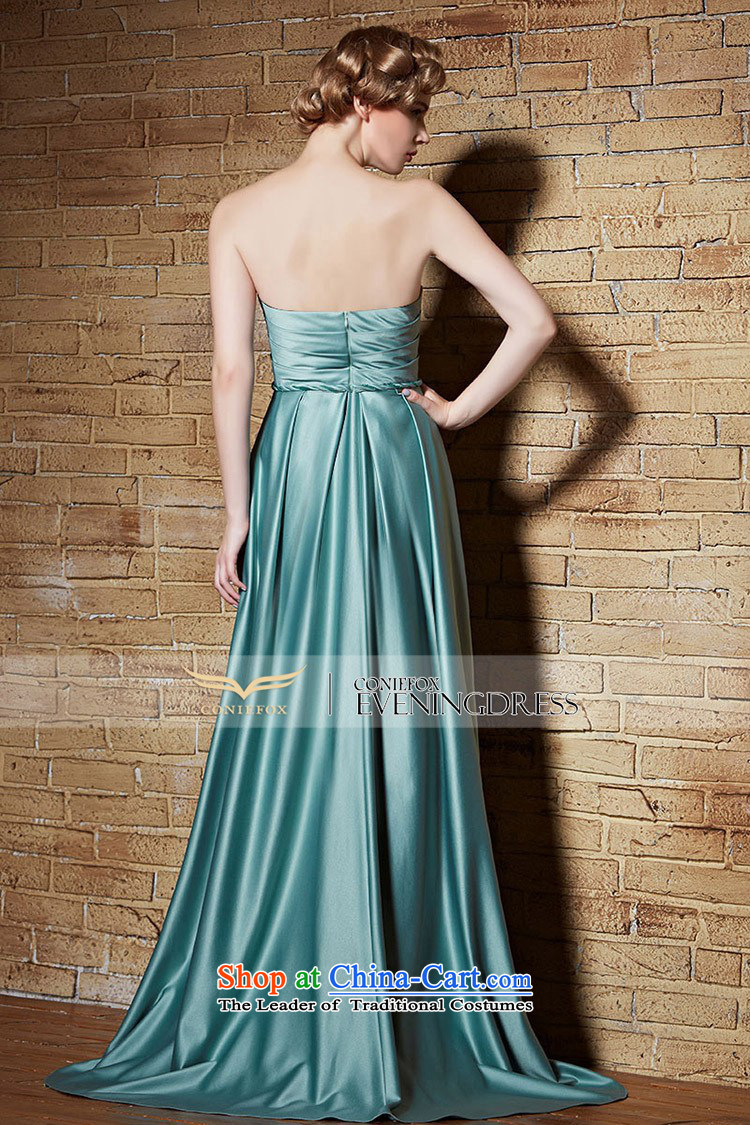 Creative New 2015 FOX evening dresses long high-waist dress wiping the chest and sexy evening dress banquet performances dress tail dress long skirt 30892 green S picture, prices, brand platters! The elections are supplied in the national character of distribution, so action, buy now enjoy more preferential! As soon as possible.