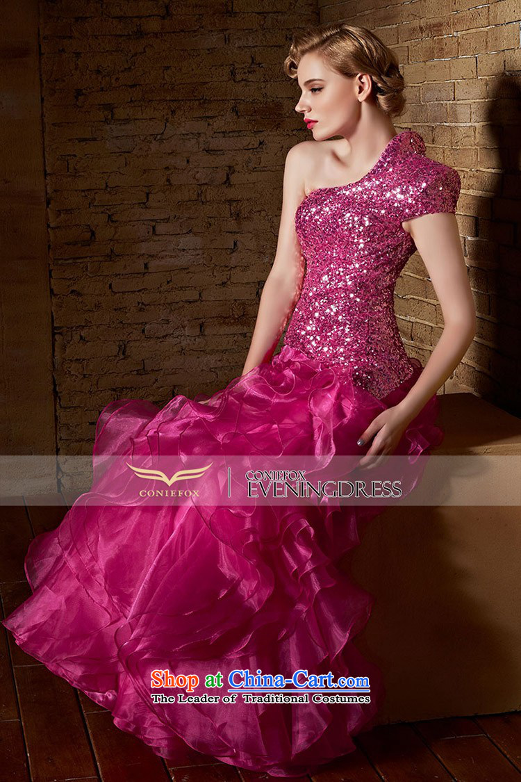 Creative New 2015 FOX evening dresses red wedding dresses and sexy shoulder dress uniform bridesmaid dresses bows long evening cake skirt 30862 Female rose XL Photo, prices, brand platters! The elections are supplied in the national character of distribution, so action, buy now enjoy more preferential! As soon as possible.
