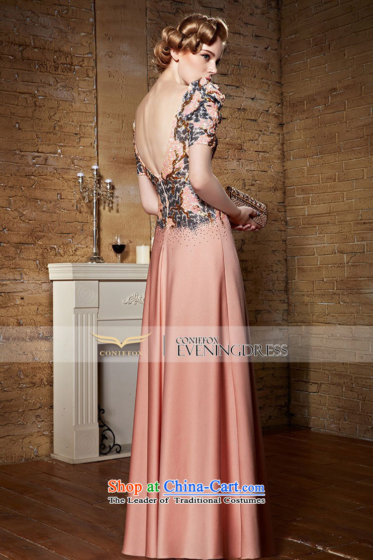 Creative Fox evening dresses 2015 new wedding dress deep V long back evening dress bows Services Exhibition hosted a banquet for ministering dress stands at 82,158 pictures, price pink XXL platters, brand! The elections are supplied in the national character of distribution, so action, buy now enjoy more preferential! As soon as possible.