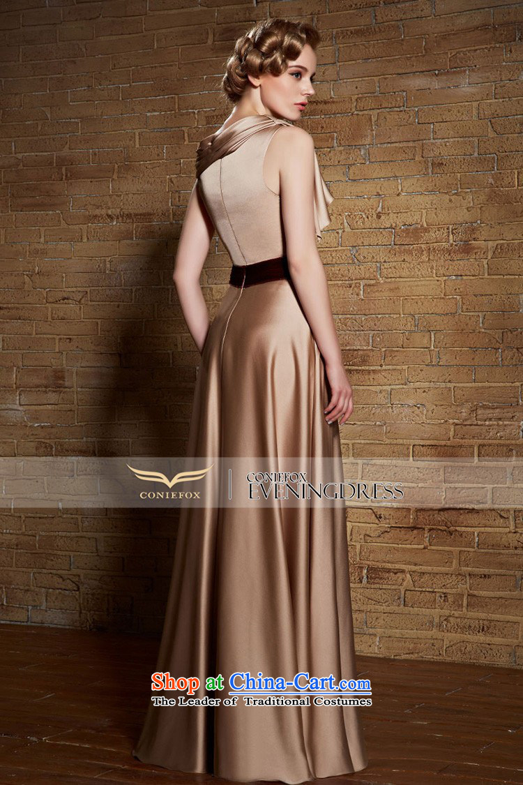 Creative Fox evening dress Top Loin of graphics and slender, dress banquet bride bows dress long skirt gold dress female annual chairpersons evening dress 308.8 apricot color pictures, prices, XXL brand platters! The elections are supplied in the national character of distribution, so action, buy now enjoy more preferential! As soon as possible.