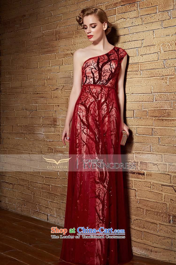 Creative Fox evening dresses 2015 new single shoulder dress sexy red bride wedding dress bridesmaid dress bows service long evening dress 82151 RED M picture, prices, brand platters! The elections are supplied in the national character of distribution, so action, buy now enjoy more preferential! As soon as possible.