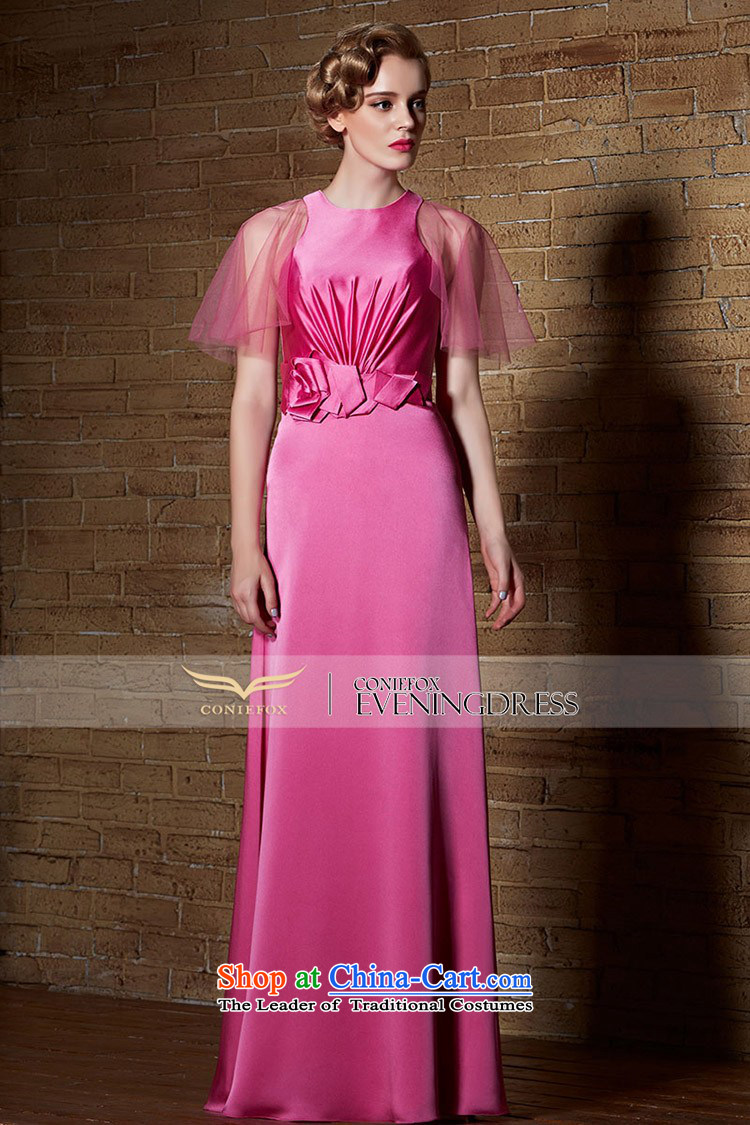 Creative Fox evening dresses 2015 new dresses bows long service video thin bridesmaid evening dress Female dress will reception banquet dress 30906 rose XL Photo, prices, brand platters! The elections are supplied in the national character of distribution, so action, buy now enjoy more preferential! As soon as possible.