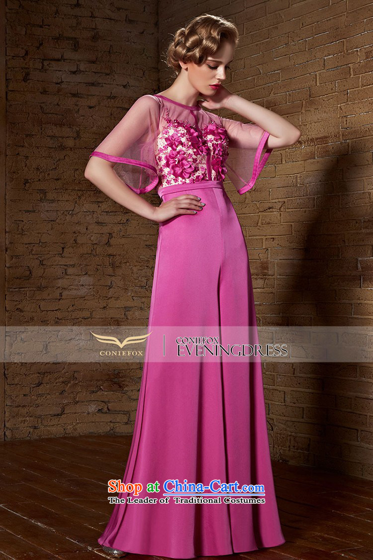 Creative Fox evening dresses 2015 new bridesmaid dress up high-lumbar video thin evening dress bows and elegant wedding dress uniform web long skirt 82125 rose L picture, prices, brand platters! The elections are supplied in the national character of distribution, so action, buy now enjoy more preferential! As soon as possible.