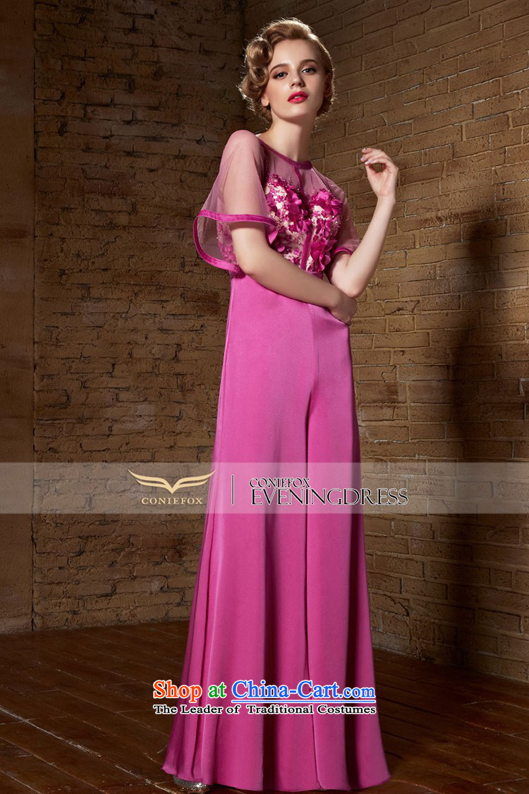 Creative Fox evening dresses 2015 new bridesmaid dress up high-lumbar video thin evening dress bows and elegant wedding dress uniform web long skirt 82125 rose L picture, prices, brand platters! The elections are supplied in the national character of distribution, so action, buy now enjoy more preferential! As soon as possible.