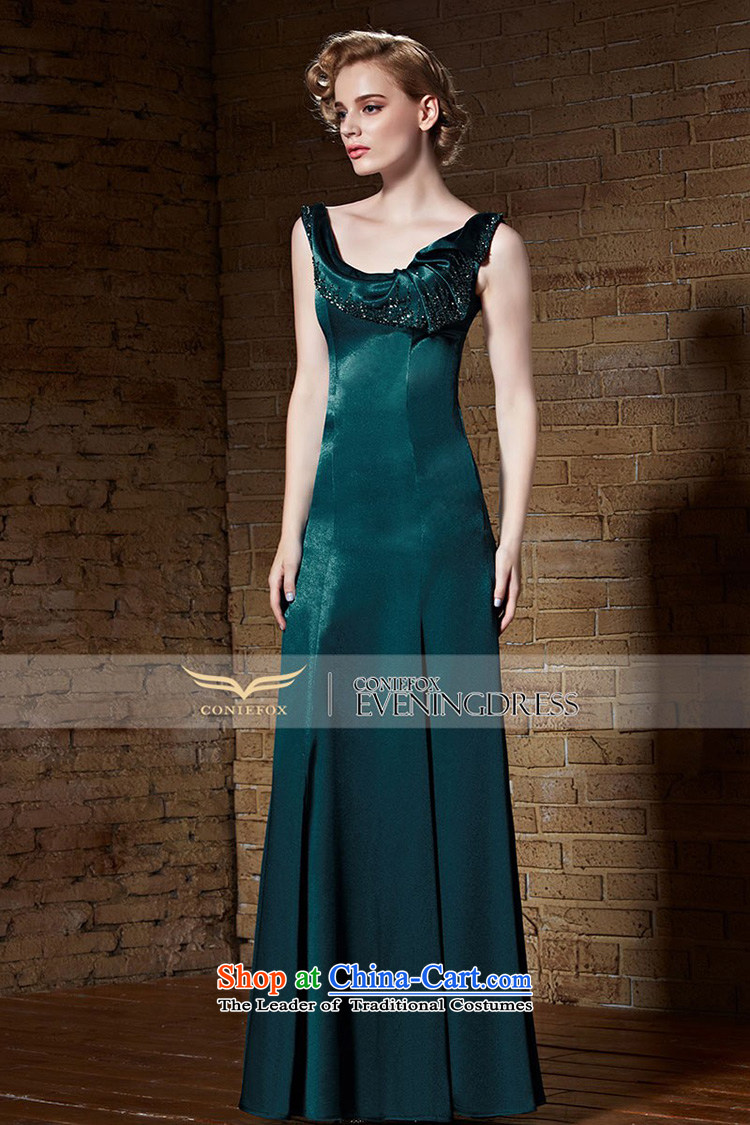 Creative Fox evening dresses 2015 new evening banquet Long Female dress Top Loin video thin dress annual meeting under the auspices of dress model dress 82189 dark green XL Photo, prices, brand platters! The elections are supplied in the national character of distribution, so action, buy now enjoy more preferential! As soon as possible.