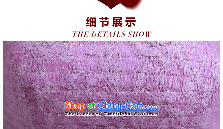The new 2015 International Friendship small dress purple anointed chest lace front stub long after bridesmaid small dress bon bon skirt purple XL Photo, prices, brand platters! The elections are supplied in the national character of distribution, so action, buy now enjoy more preferential! As soon as possible.