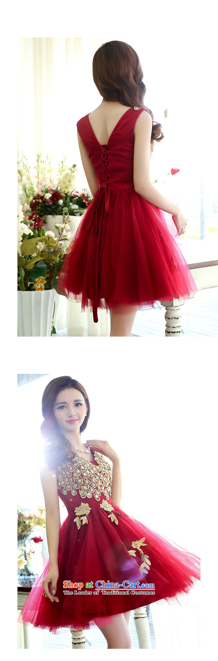 Rui Zhu Wedding Dress Short of marriages red bows sister skirt bridesmaid services serving the small dress the new 2015 Ms. red , prices, picture XL brand platters! The elections are supplied in the national character of distribution, so action, buy now enjoy more preferential! As soon as possible.