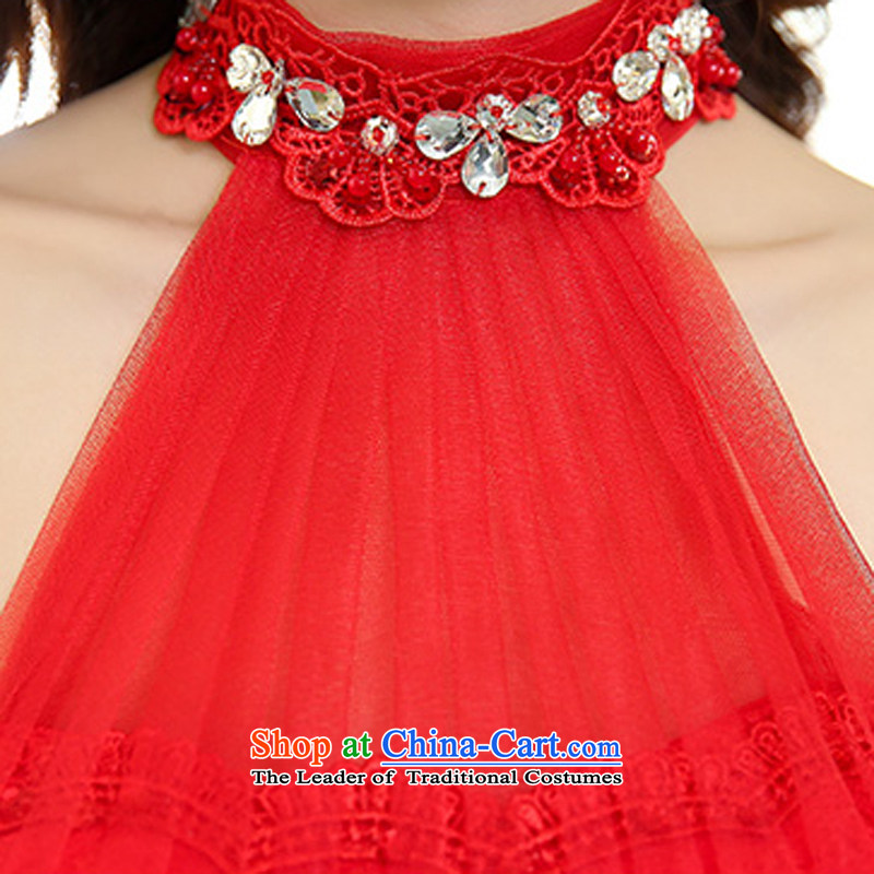 Lozet Spring 2015 new look elegant wedding dresses bare shoulders Sau San skirt long skirt dress red XL, Lozet (ROLUZEE) , , , shopping on the Internet