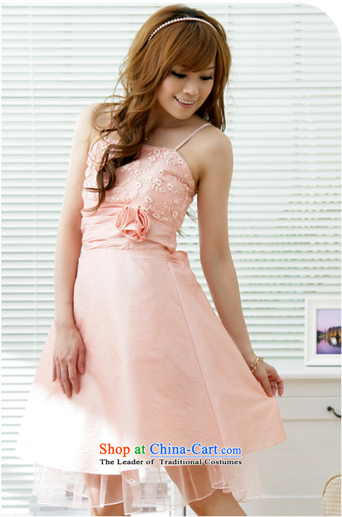 Hiv has been qi spring and summer stylish Sweet large lifting strap dress bridesmaid dress dinner dress 1174-2 pink are code picture, prices, brand platters! The elections are supplied in the national character of distribution, so action, buy now enjoy more preferential! As soon as possible.