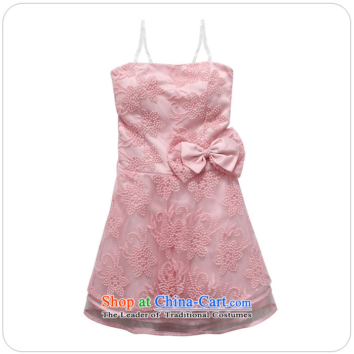 The Korean version of HIV have been women's Qi New Europe at the end of the root of burrs rust chest princess skirt bridesmaid dress annual small dress skirt (invisible) 9702A with pink XL Photo, prices, brand platters! The elections are supplied in the national character of distribution, so action, buy now enjoy more preferential! As soon as possible.