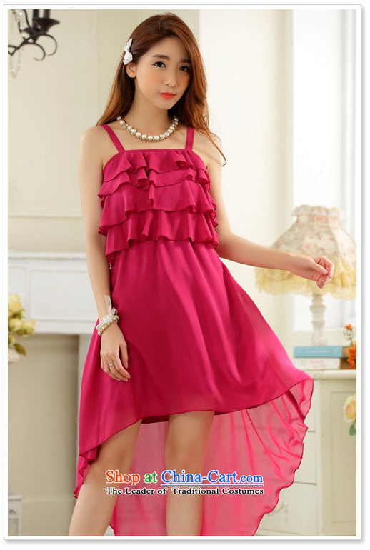 Hiv has been qi larger female stylish dovetail skirt chiffon niba straps sister skirt dress dresses 9922A-1 PURPLE XL Photo, prices, brand platters! The elections are supplied in the national character of distribution, so action, buy now enjoy more preferential! As soon as possible.