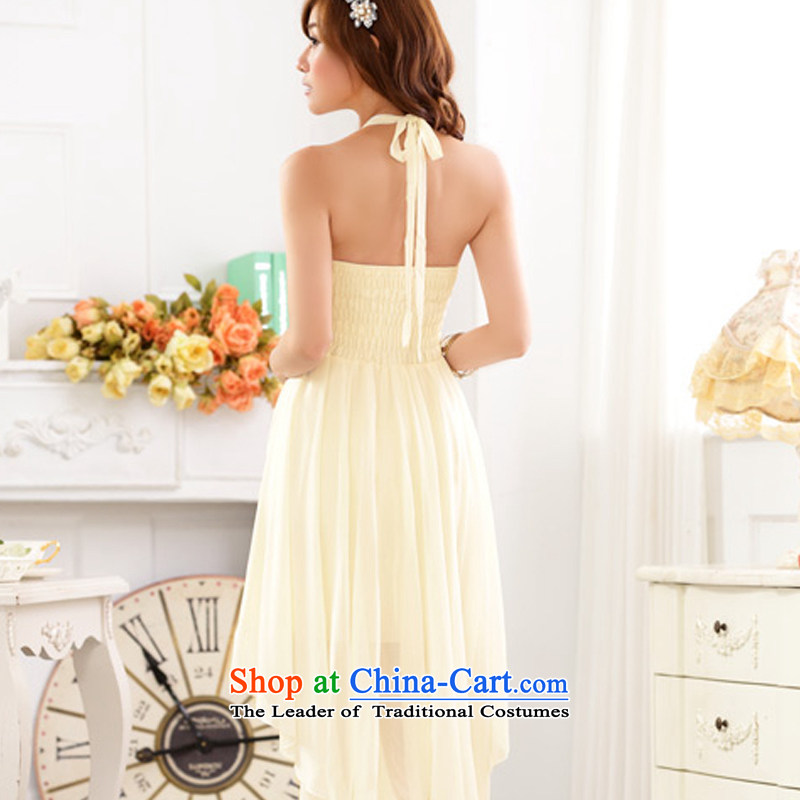 The Korean version of HIV have been Qi Yuan hang also short name in a small dress bridesmaid skirt sister services dovetail dinner dress champagne color are code 9915A-1, HIV has been qi (aiyaqi) , , , shopping on the Internet
