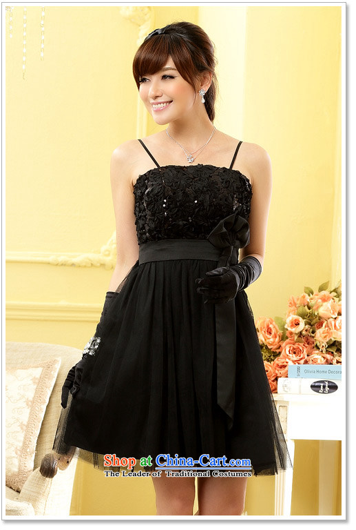 Hiv has been qi sweet dress short skirt concert anointed chest-dress bridesmaid service (addition) 9900A-1 Stealth Black XL Photo, prices, brand platters! The elections are supplied in the national character of distribution, so action, buy now enjoy more preferential! As soon as possible.
