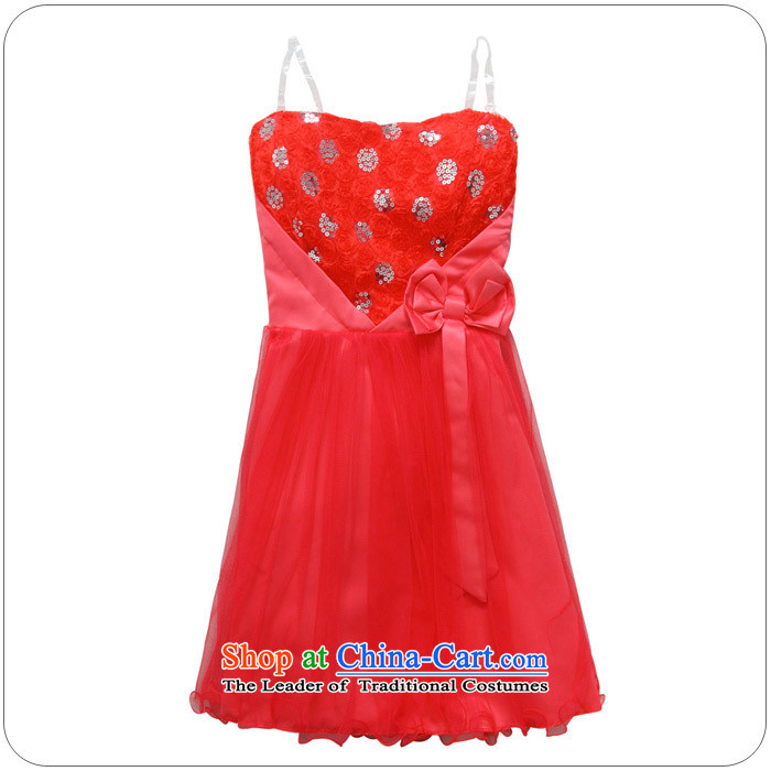 Hiv has been qi sweet blossoms Bow Tie Sau San lace small dress bridesmaid sister skirt (addition) 9704A-1 stealth champagne color pictures, prices, XXL brand platters! The elections are supplied in the national character of distribution, so action, buy now enjoy more preferential! As soon as possible.